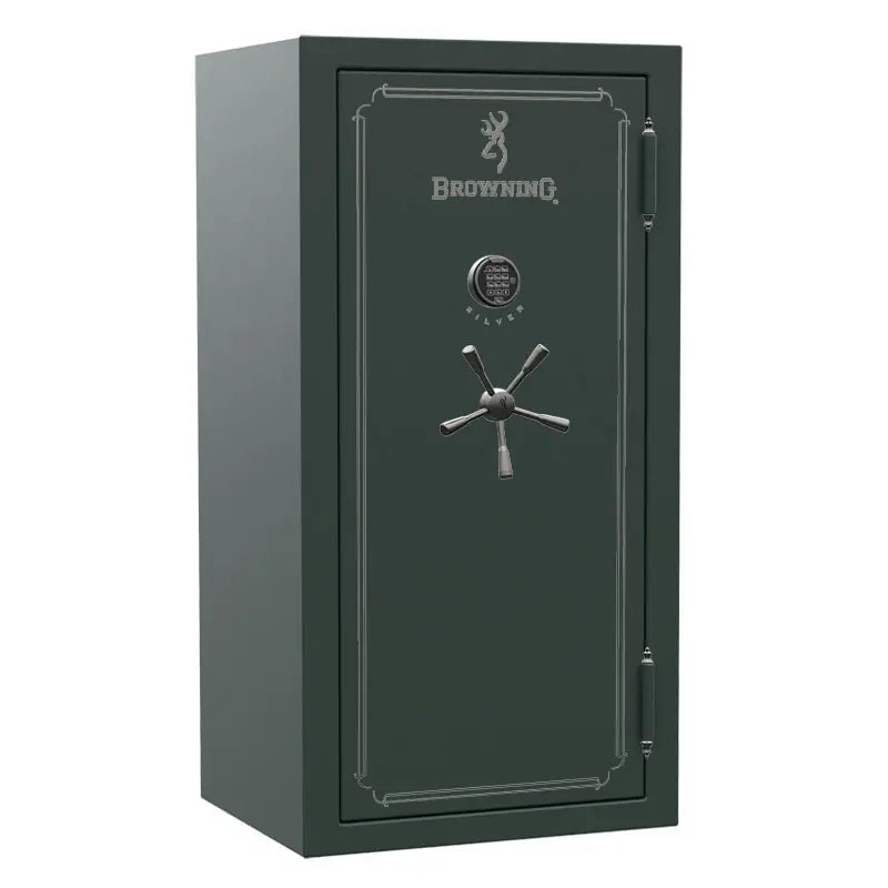 Silver Series 33 - Electronic Lock - Hunter Green Metallic Gloss - Gun Safe