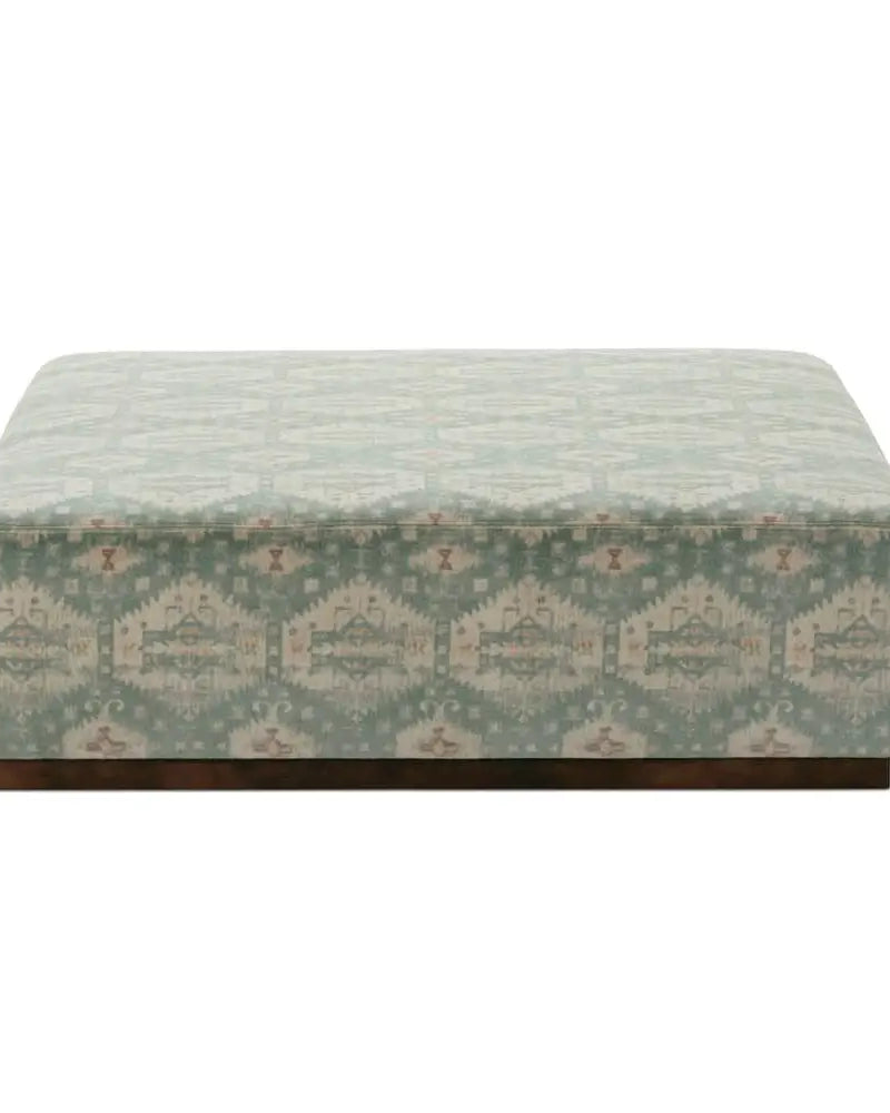 Sundance Mohair Blend Ottoman - Ottoman