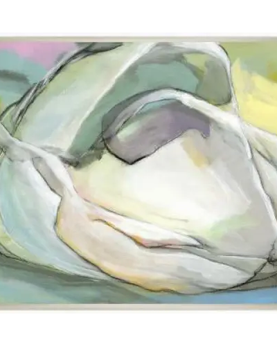 Tide Line Oyster Print - Artwork