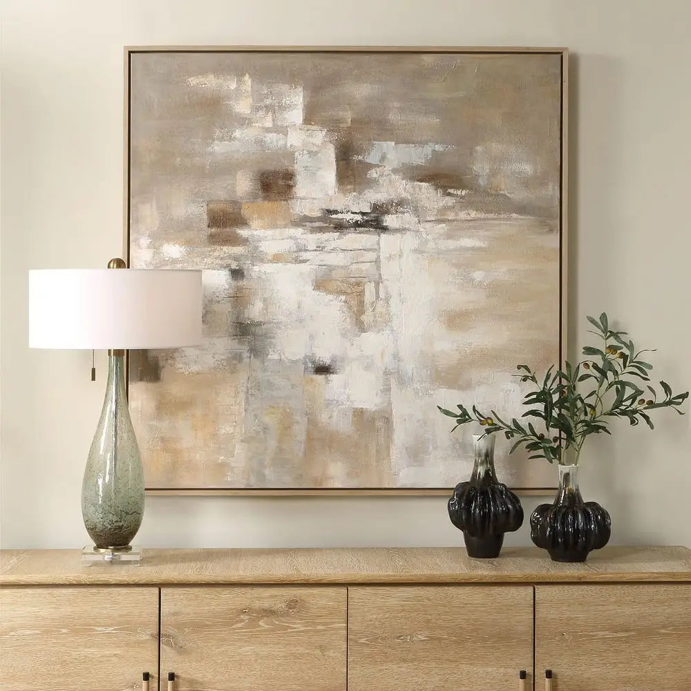 Time to Time Hand Painted Canvas - Artwork