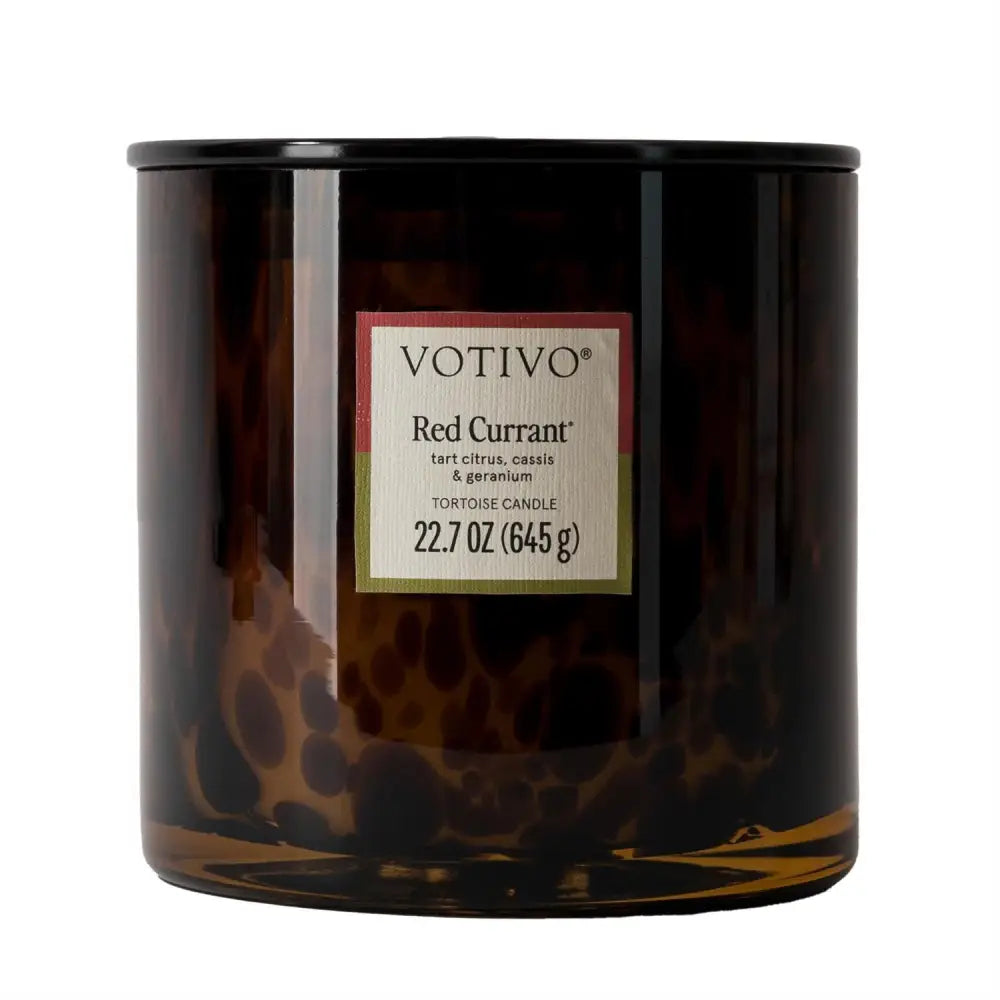 Tortoise 22.7oz. Candle - Red Currant - Candle