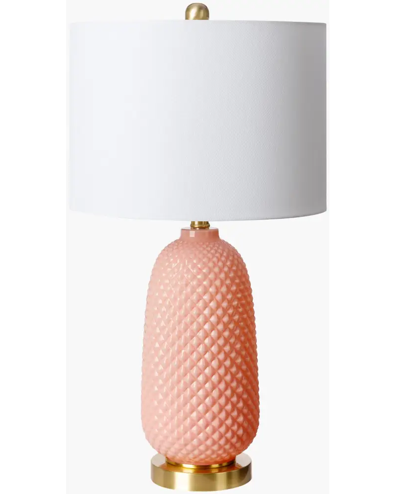 Tory Accent Table Lamp - Pink - Table Lamp