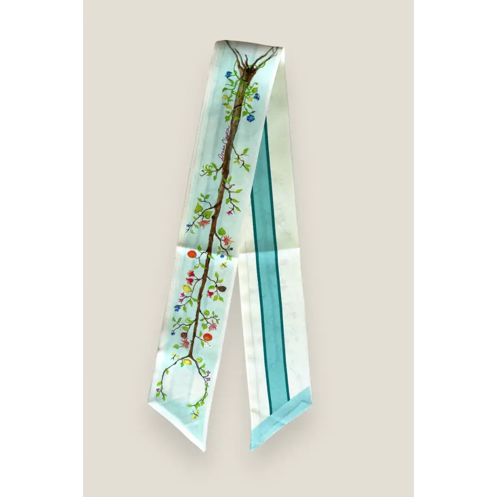 Tree of Life Silk Twilly - Twilly