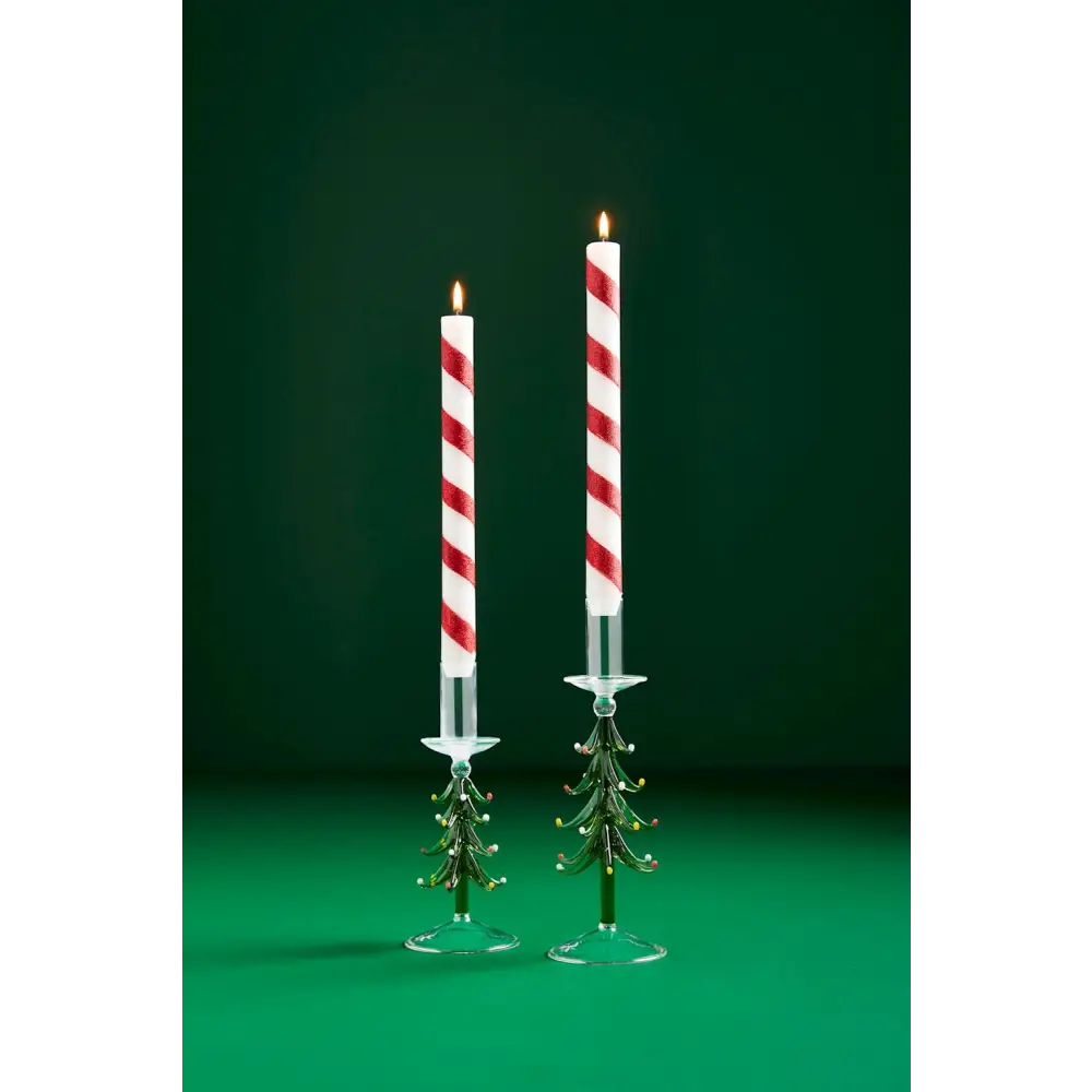 Tree Taper Holders - Christmas