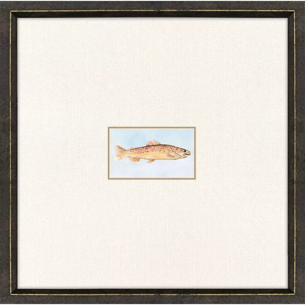 Trout Photo Framed - I - Artwork
