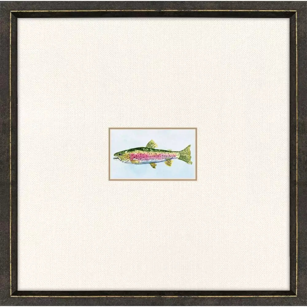 Trout Photo Framed - II - Artwork