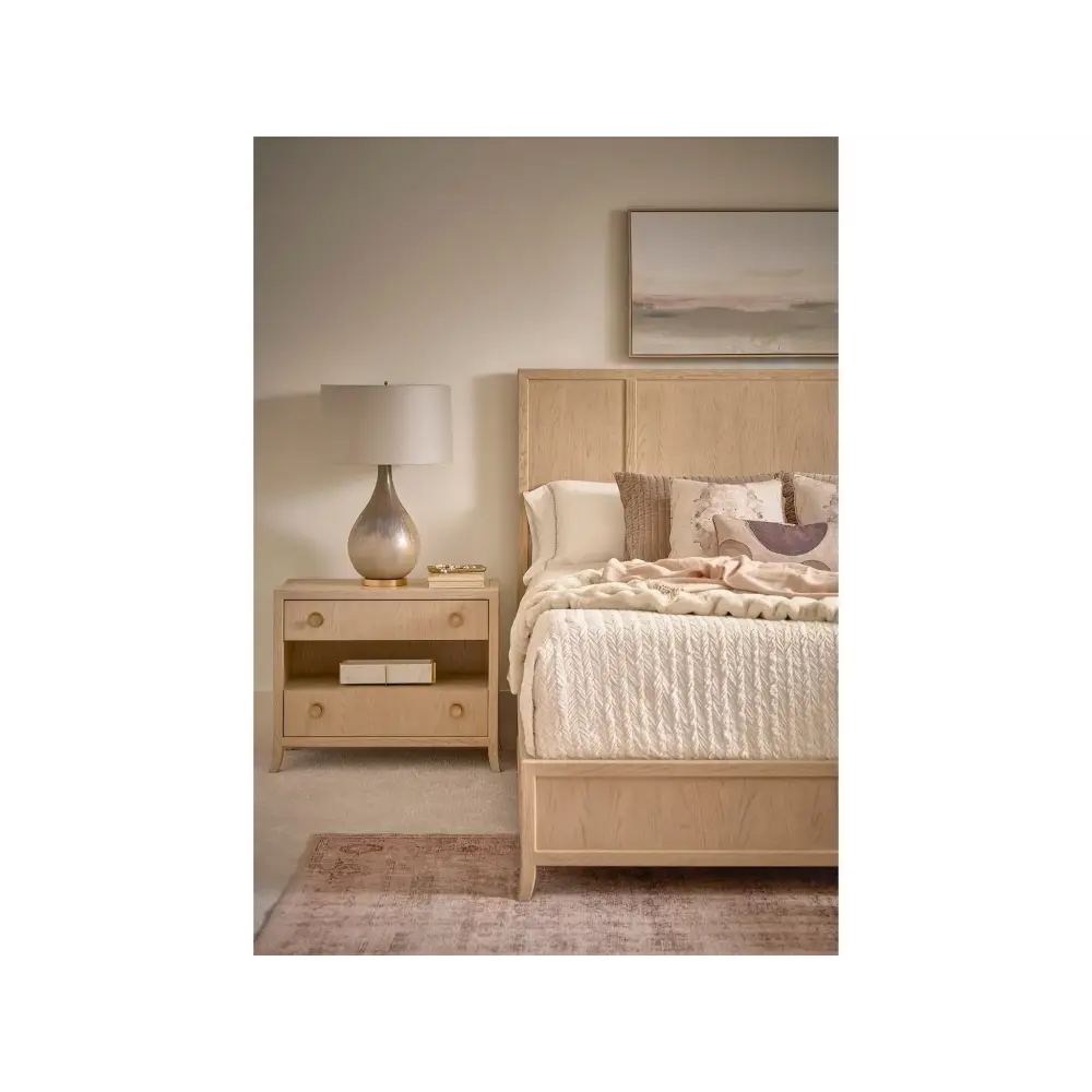 Velora Two Drawer Nightstand - Nightstand