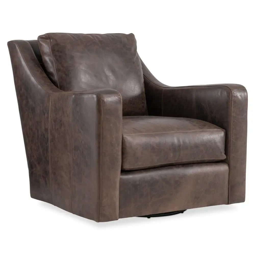 VENTURA LEATHER SWIVEL CHAIR - SWIVEL CHAIR