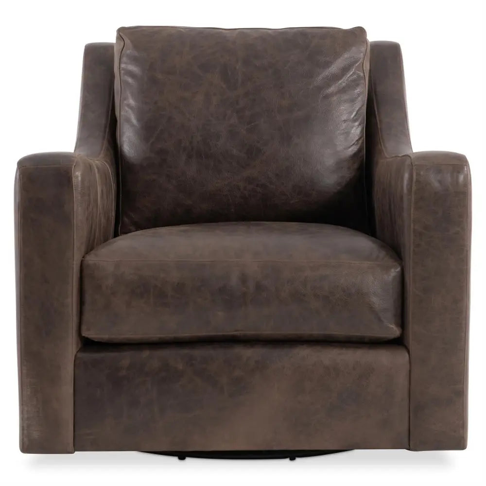 VENTURA LEATHER SWIVEL CHAIR - SWIVEL CHAIR