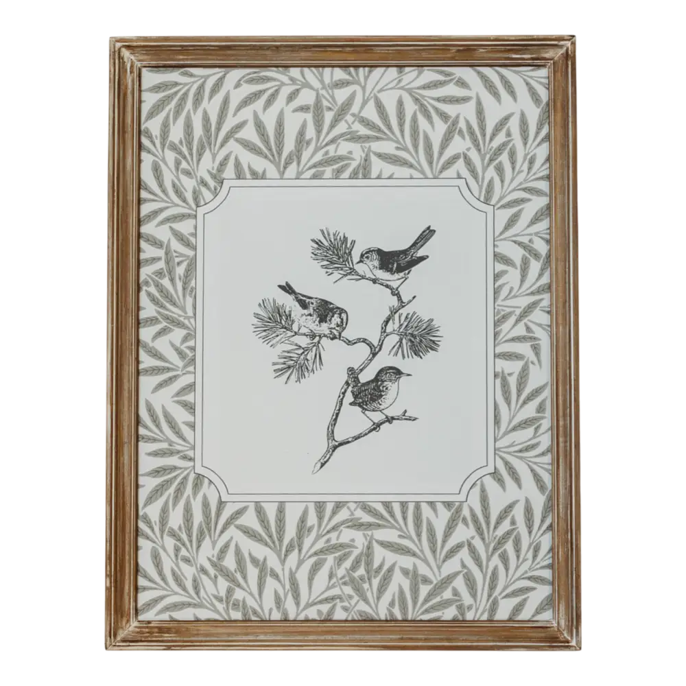WA105 Bird Wall Art 12’’ x 1’’ x 15.5’’ PK 3