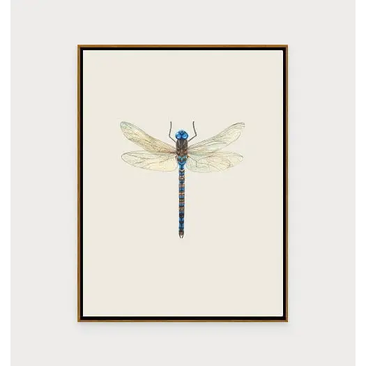 When Fall Comes - Dragon Fly Print - I - Artwork