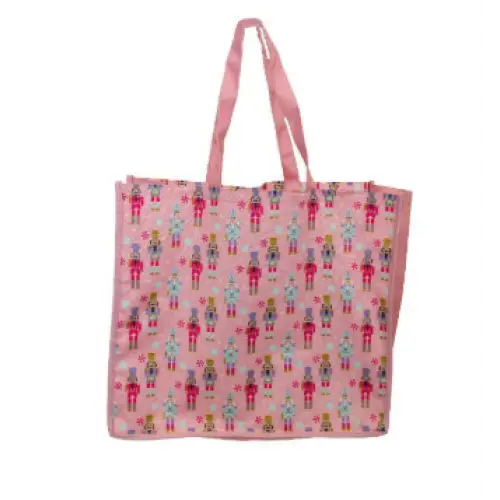 Whimsy Nutcracker Large Tote - CHRISTMAS BAG
