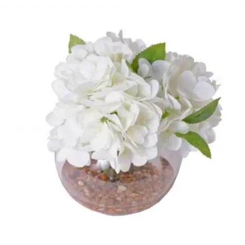White Hydrangea Drop-Ins - Botanicals
