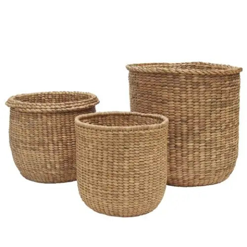 Wilda Woven Planter Baskets - baskets