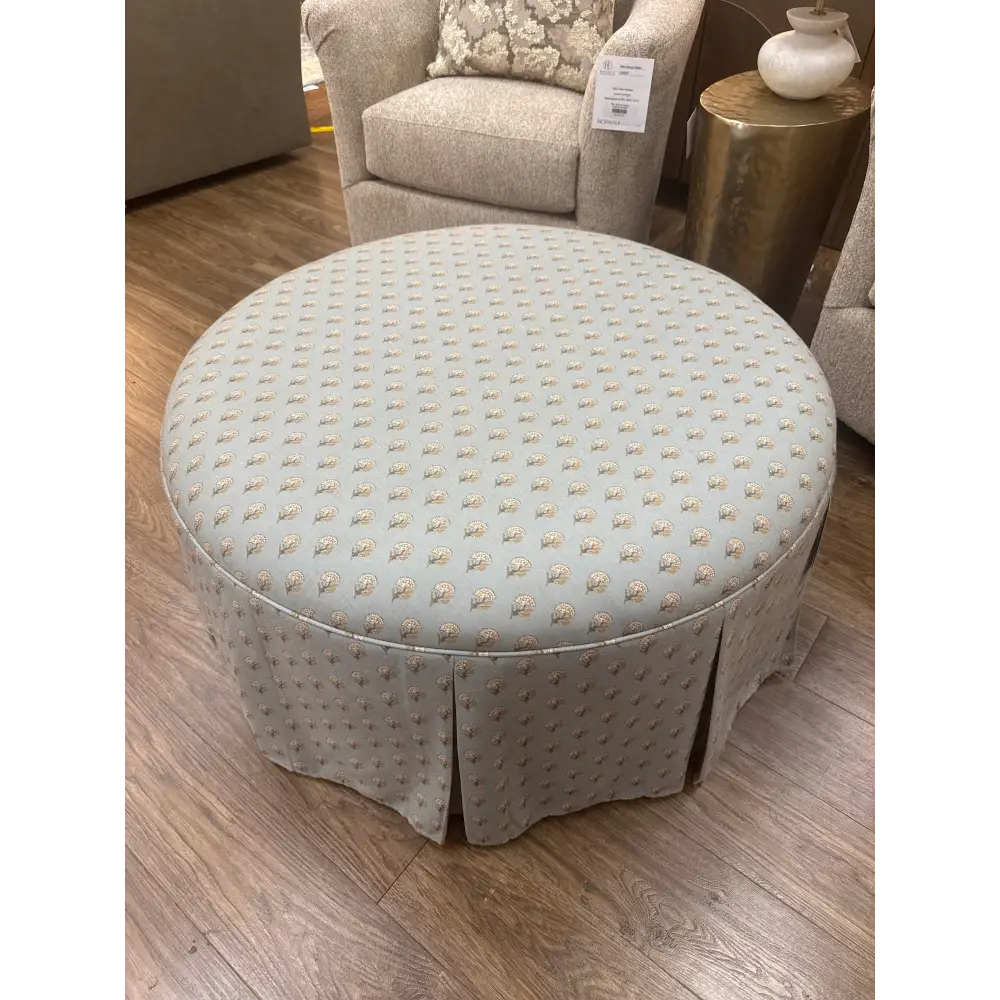 Willow Ottoman - Round Ottoman