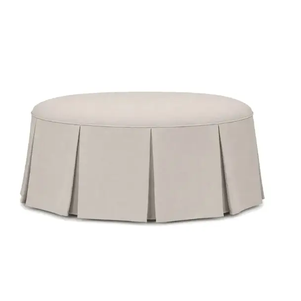 Willow Ottoman - Round Ottoman