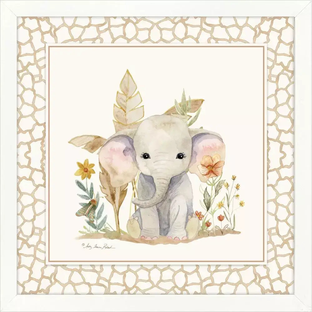 Youthful Animals - Elephant - Artwork