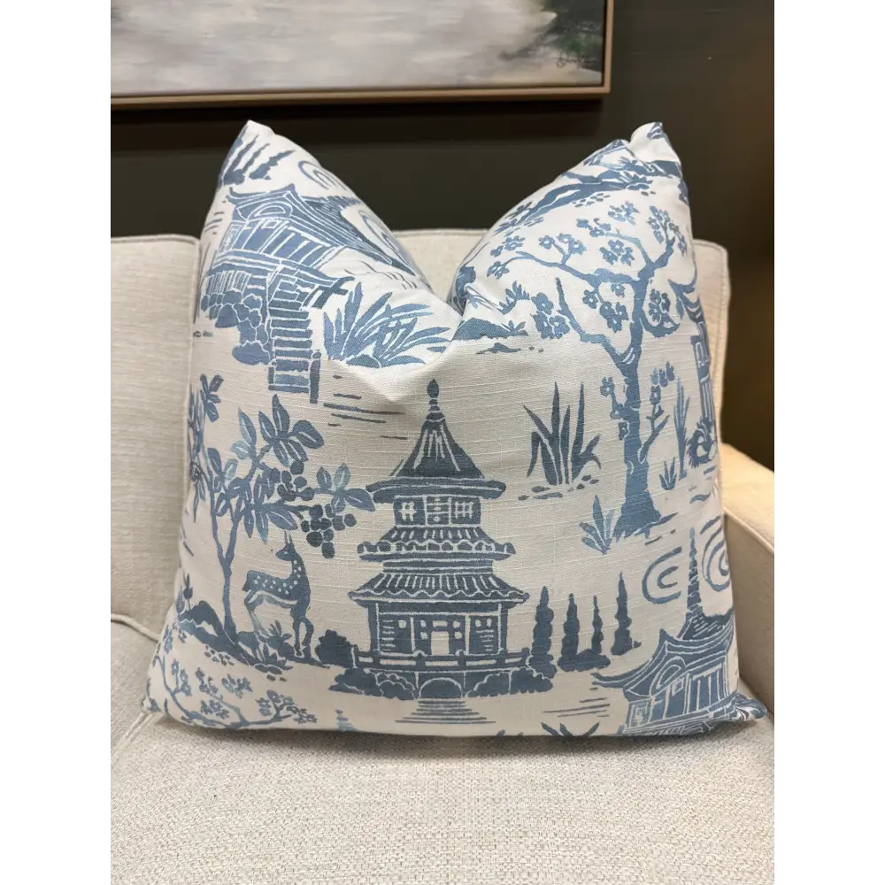 Zen Garden Mist - Throw Pillow