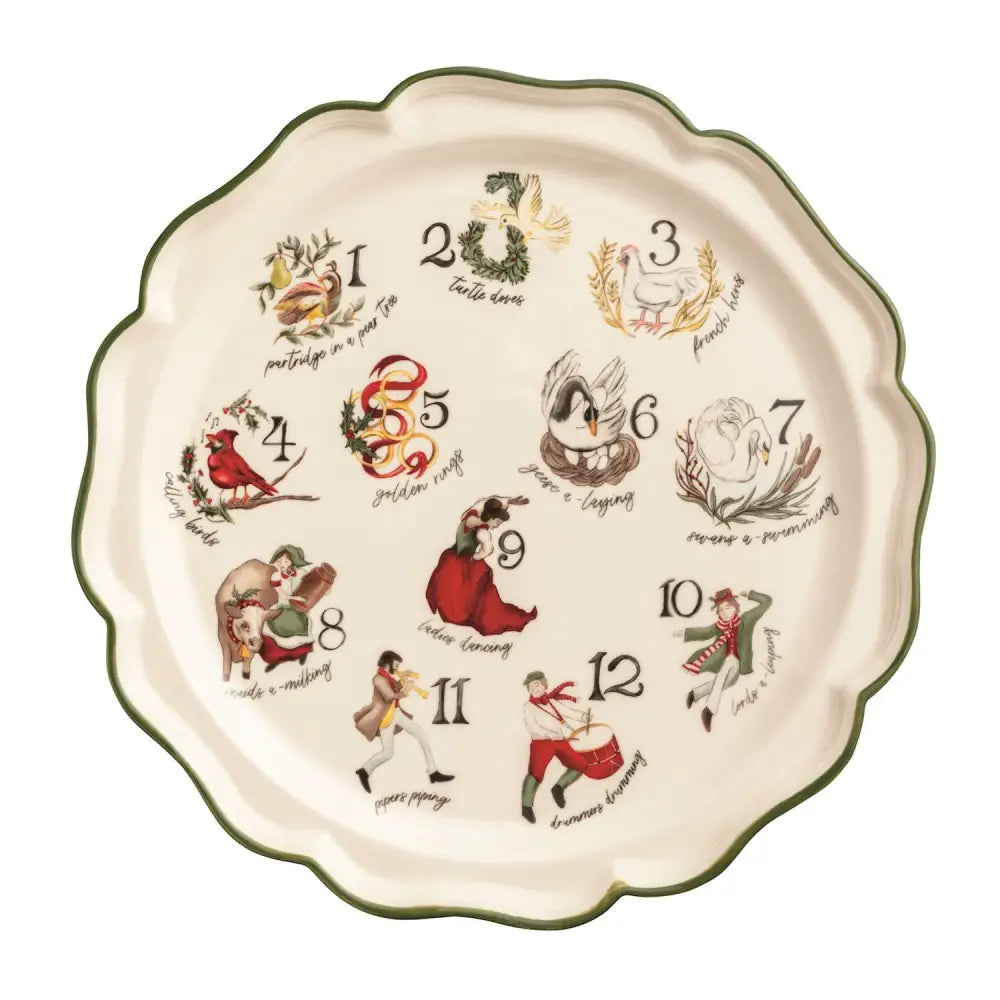 12 Day Of Christmas Platter - Christmas Platter