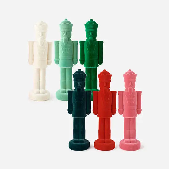 36’’ Flocked Nutcracker - Christmas Decor