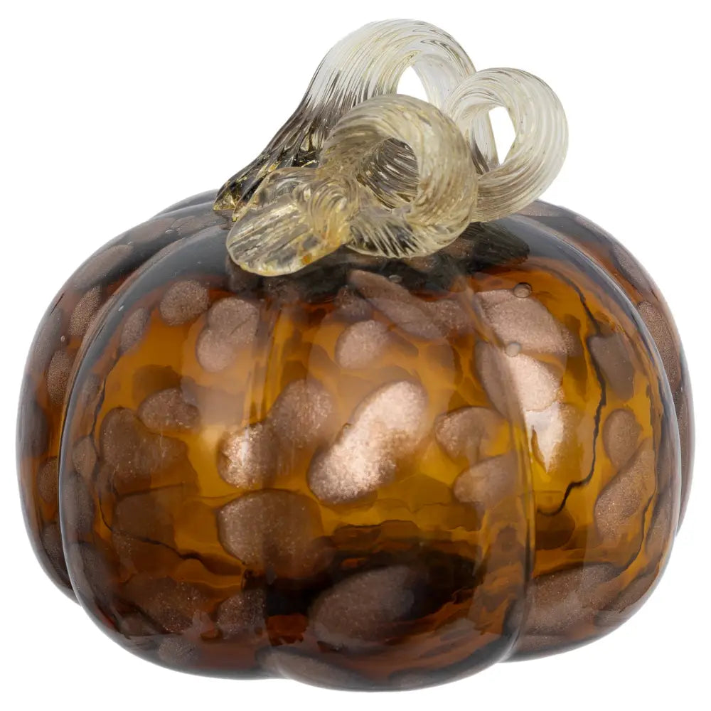 4.75’’ Coffee Glass Pumpkin Small Fall Autumn