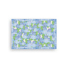 Hydrangea Vinyl Floor Mat - Large