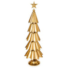 59’’ Gold Christmas Tree with Star Topper - Christmas Decor