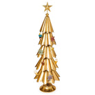 59’’ Gold Christmas Tree with Star Topper - Christmas Decor