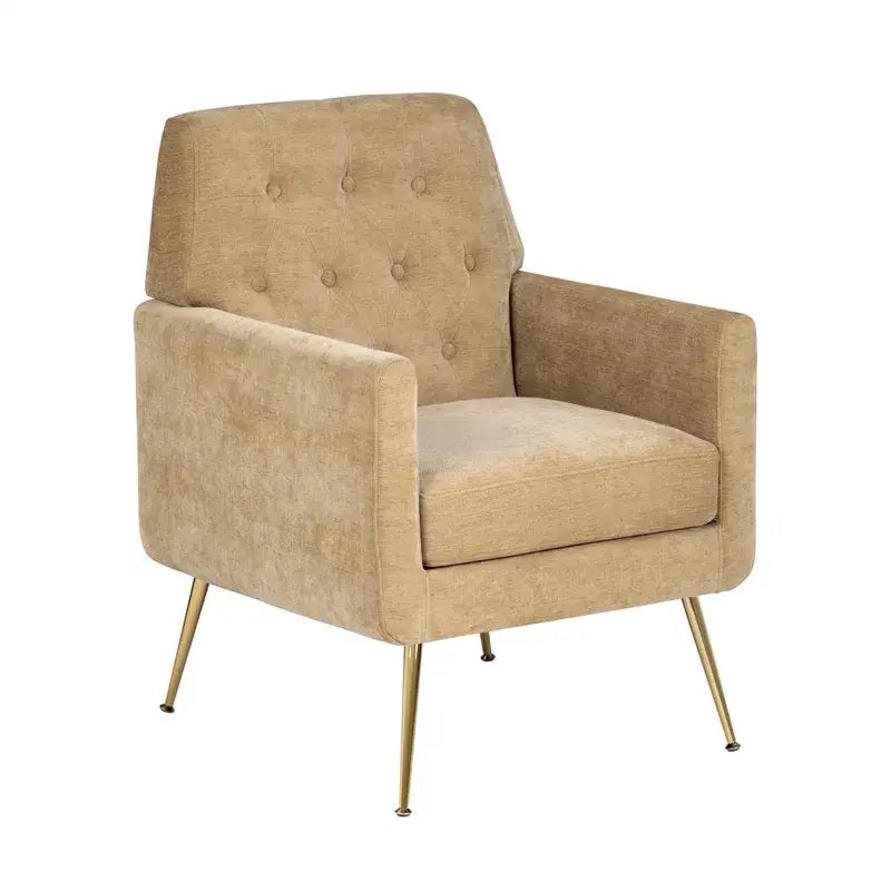 Lacey Accent Chair - Mustard - Accent Chair