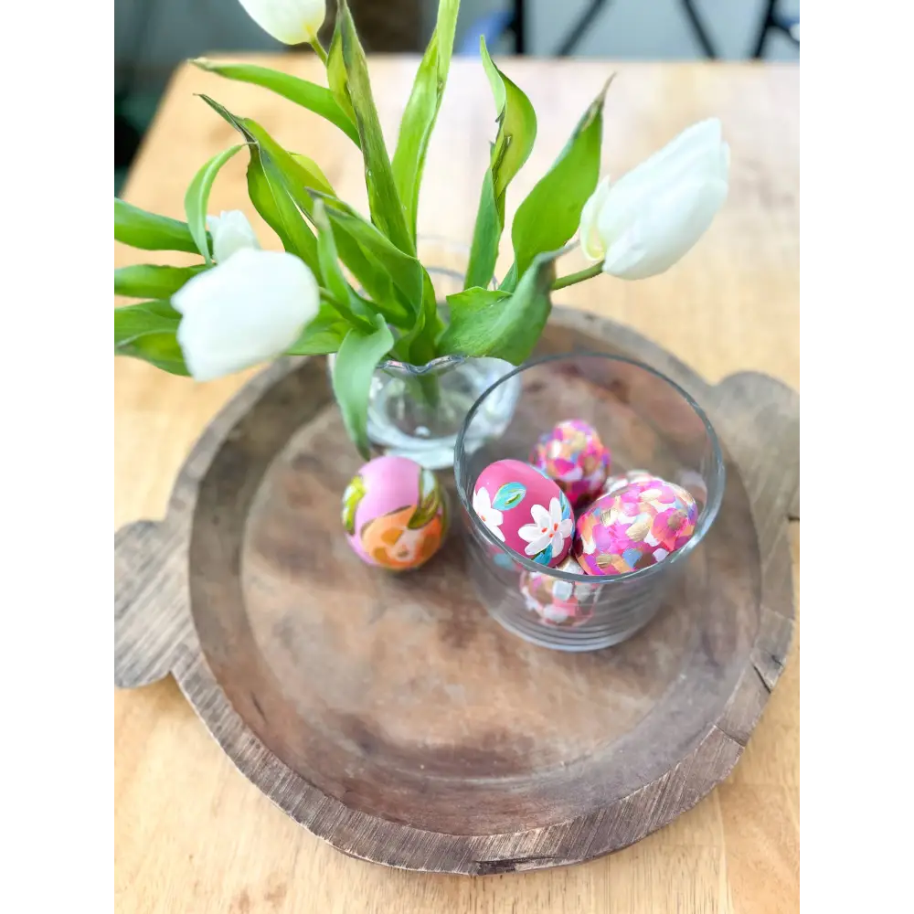 Small Pink and Gold Egg
