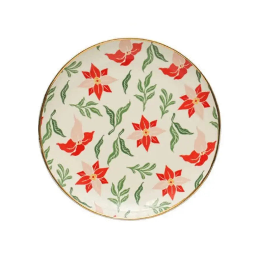 8’’ Ornament Plate - Ceramic / 2 - Christmas