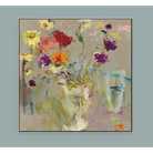 A Jug of Dahlias Artwork - Artwork
