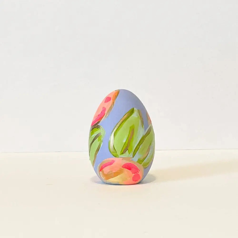 Violet and Oranges Egg|Jessica Reynolds Art