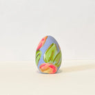 Violet and Oranges Egg|Jessica Reynolds Art