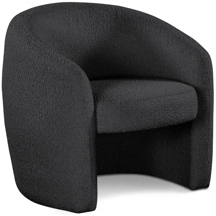 Acadia Boucle Fabric Upholstered Accent Chair - Accent Chair