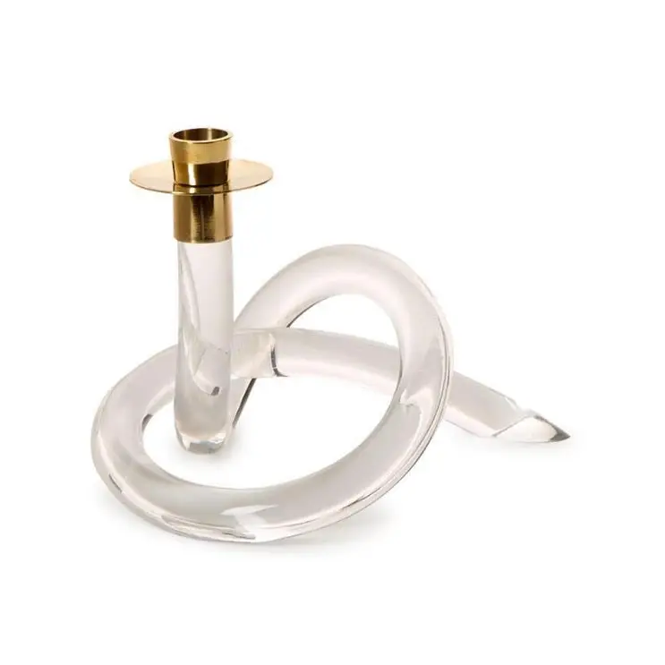 Acrylic Knot Candle Holder - Candle Holder