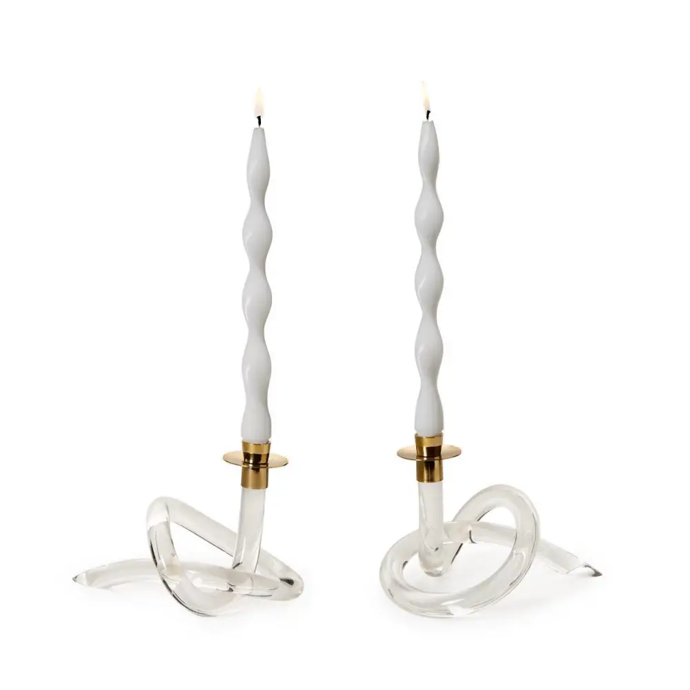 Acrylic Knot Candle Holder - Candle Holder