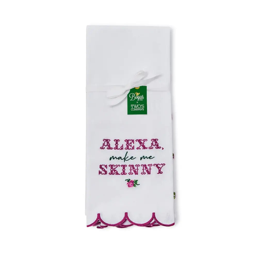 Alexa Kitchen Dish Towel - Make Me Skinny - Dish Towel