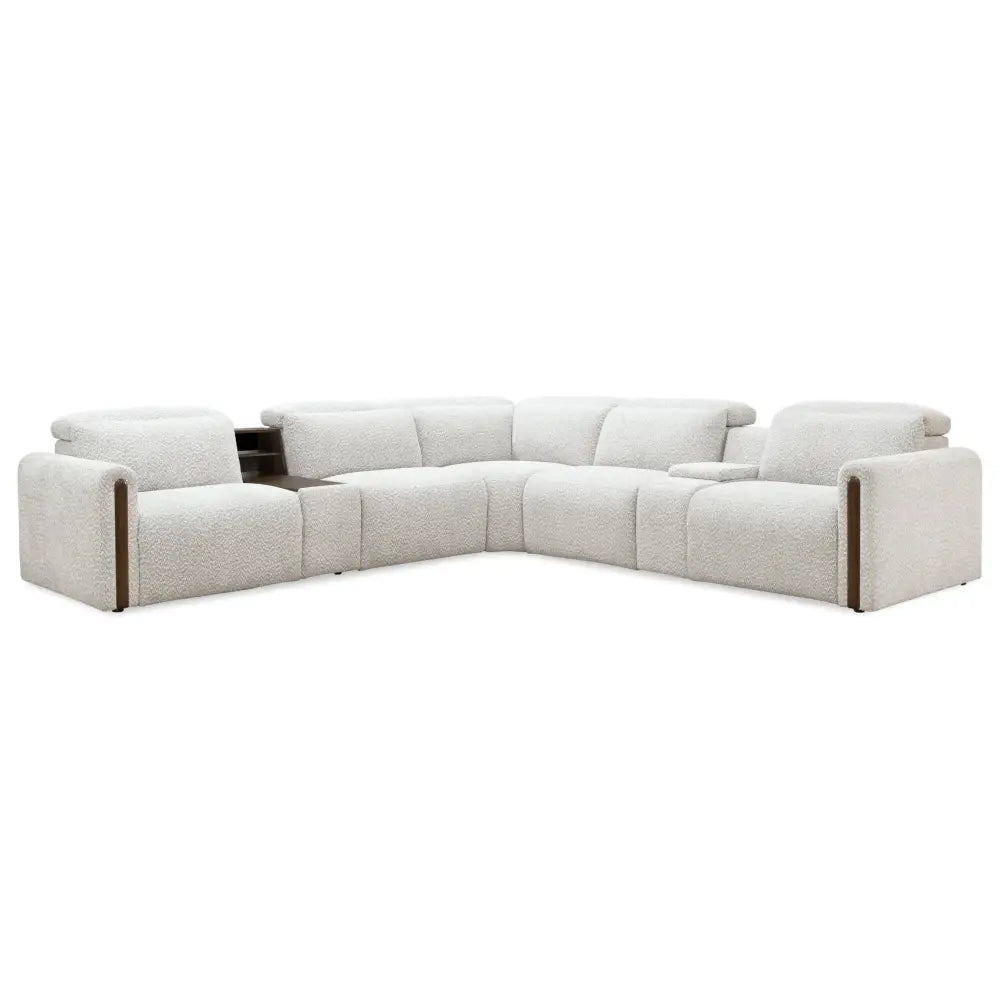Anaheim Seven-Piece Power Sectional