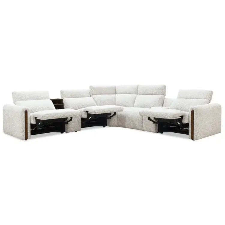Anaheim Seven-Piece Power Sectional