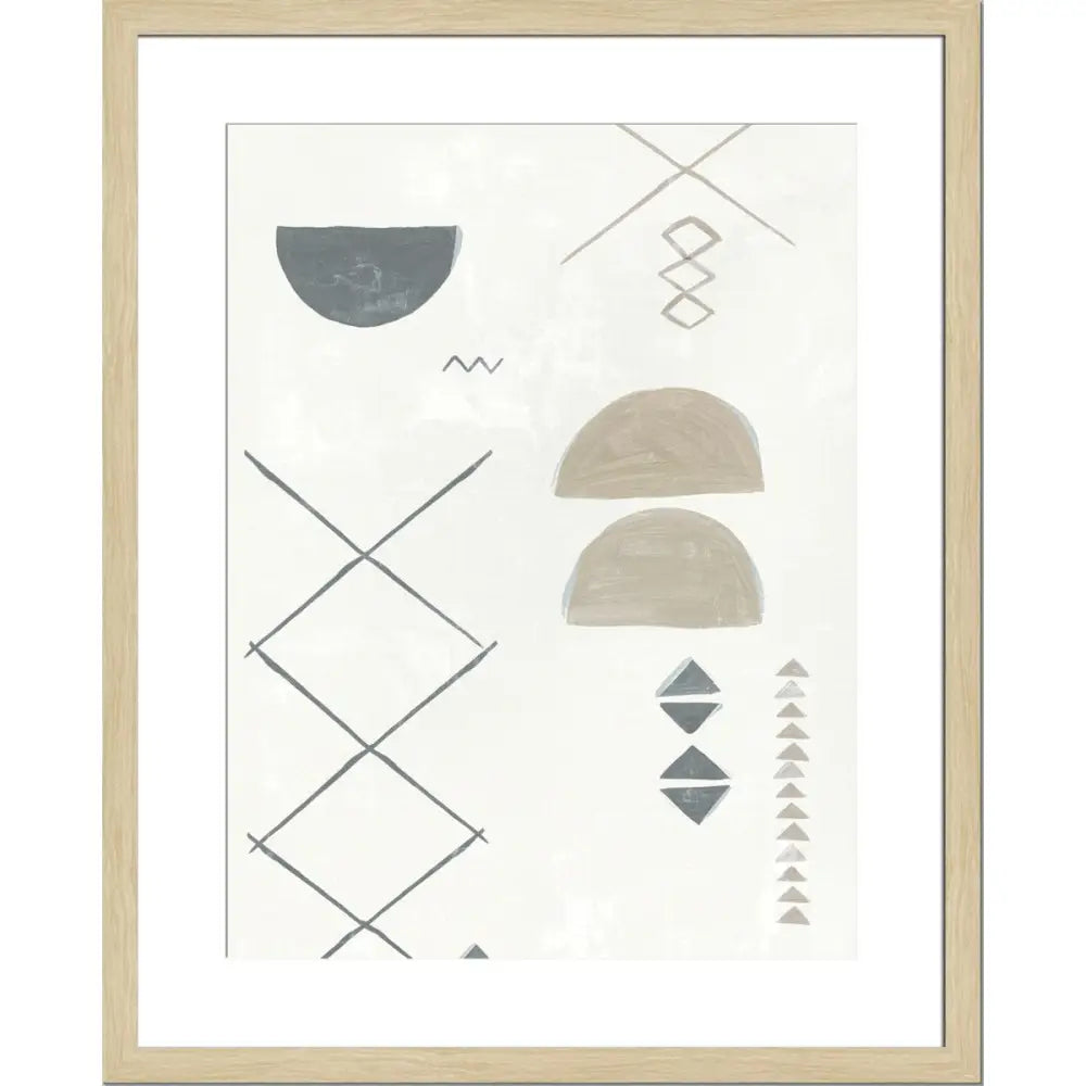 Ancient Fabric I - Framed Art - Wall Decor