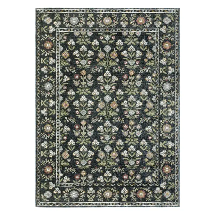 Andorra Floral Area Rug - Area Rugs