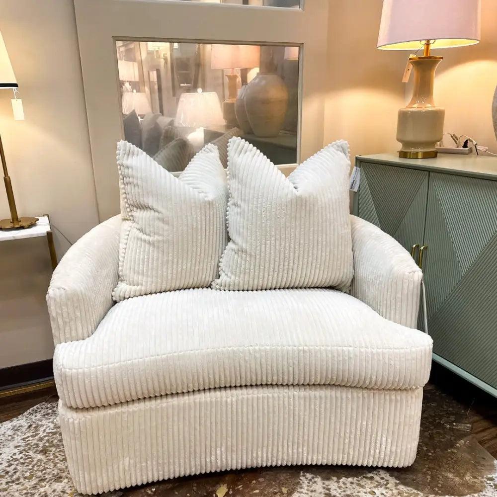 Annette Cuddle Swivel Chair - Furniture