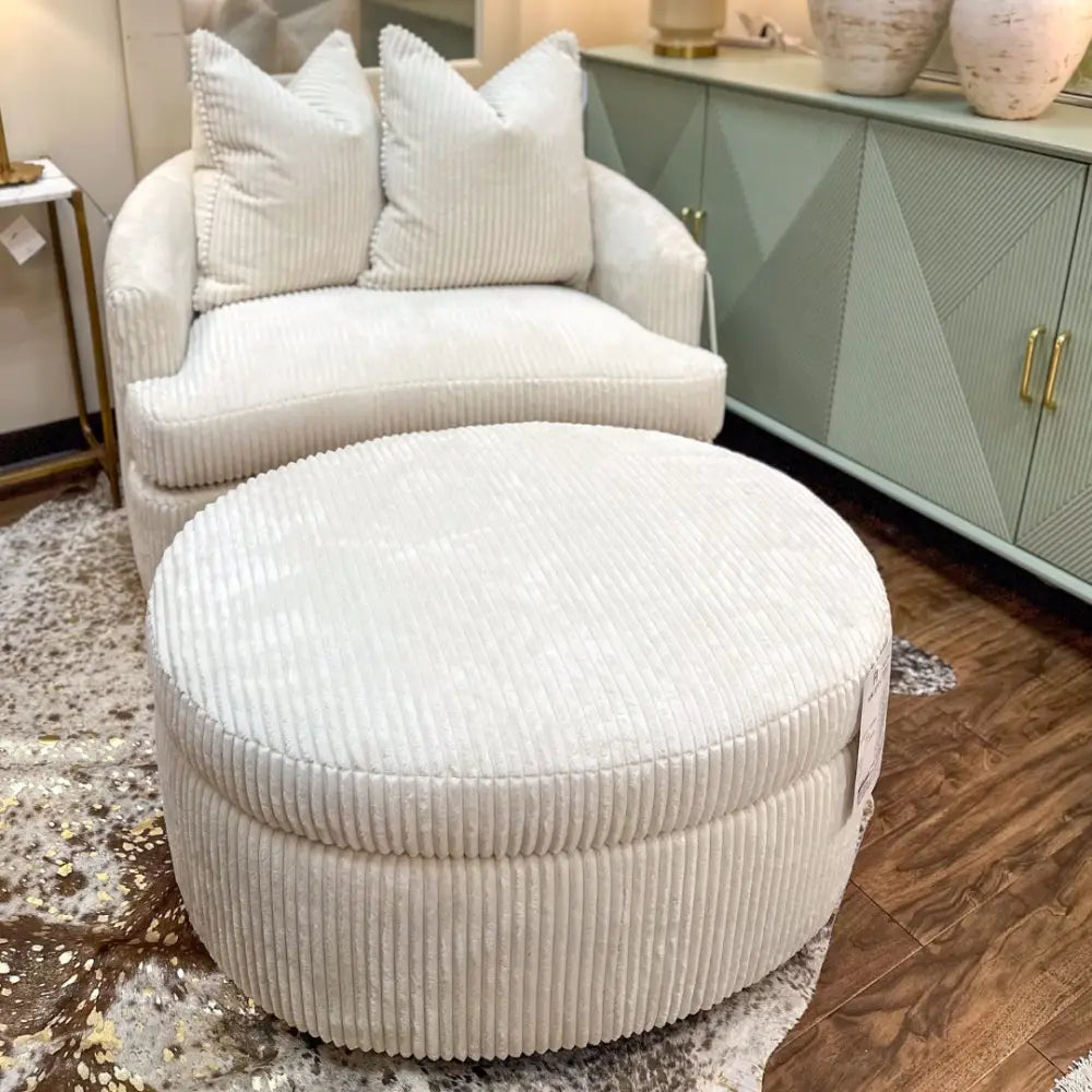 Annette Cuddle Swivel Chair - Furniture