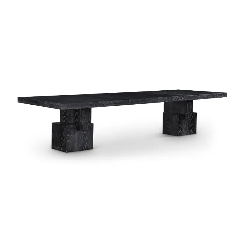 Anzio 96’’ / 120’’ / 144’’ Oak Veneer Extendable Dining Table - Dining Table