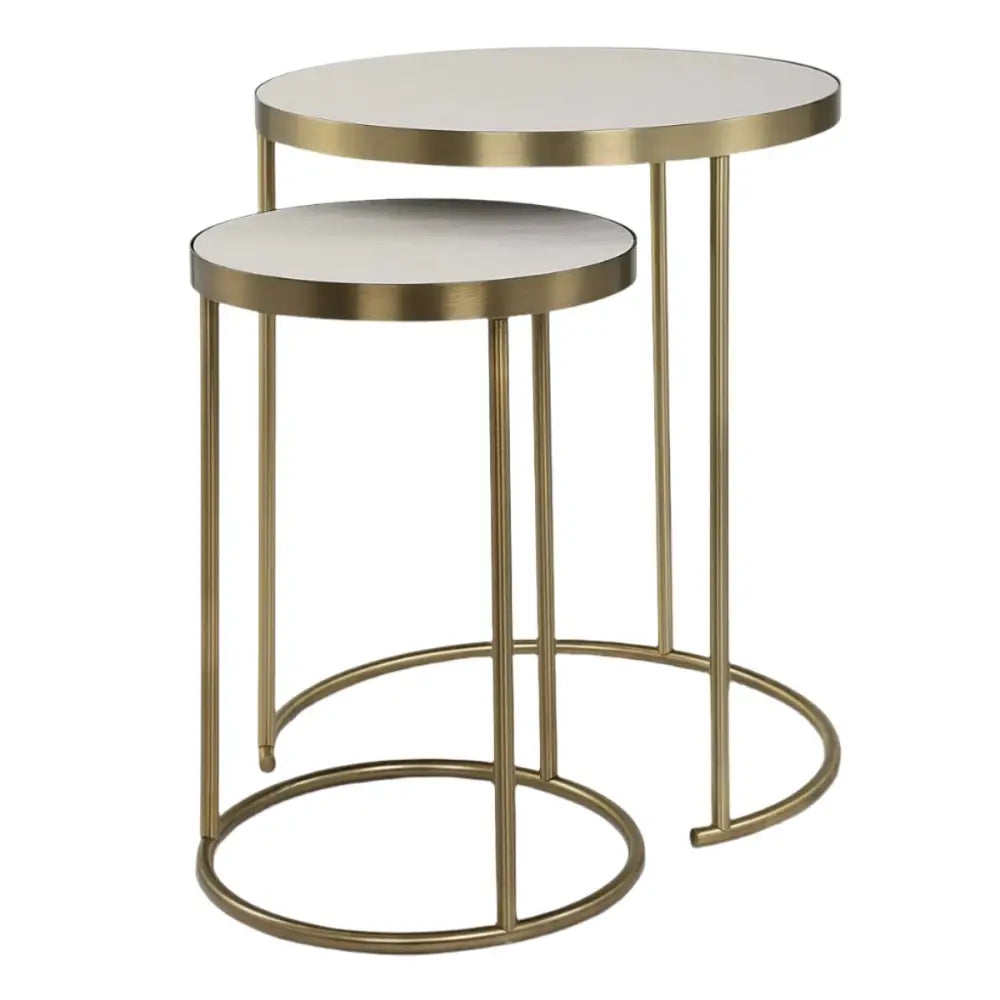 Aragon Nesting Tables Set of 2 - Accent Table