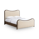 Arvada Vegan Leather Upholstered Bed - Queen Bed