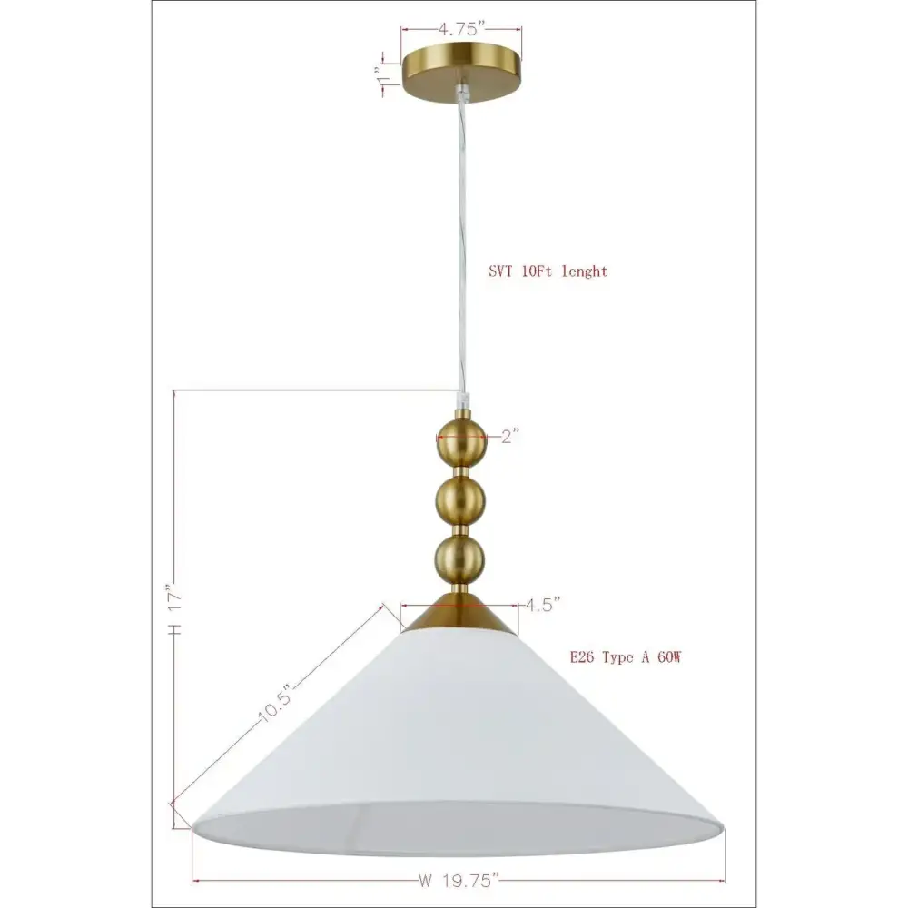 Ashby Pendant Pendant