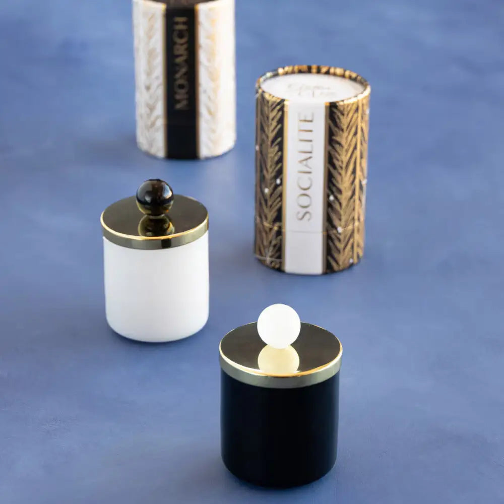 B&W Glitterville Candle Couturier - Candle