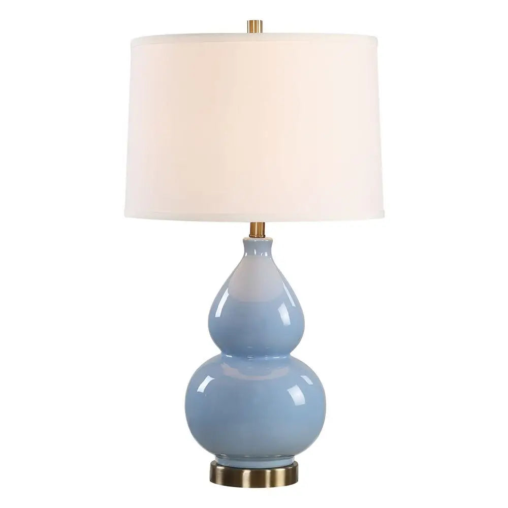 Baby Blue Gourd Table Lamp - Table Lamp